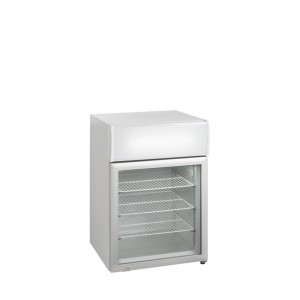 Tefcold mrazicí jednodveřová skříň prosklené dveře UF 100 GCP