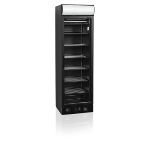 Tefcold mrazicí jednodveřová skříň prosklené dveře UFSC371GCP Black